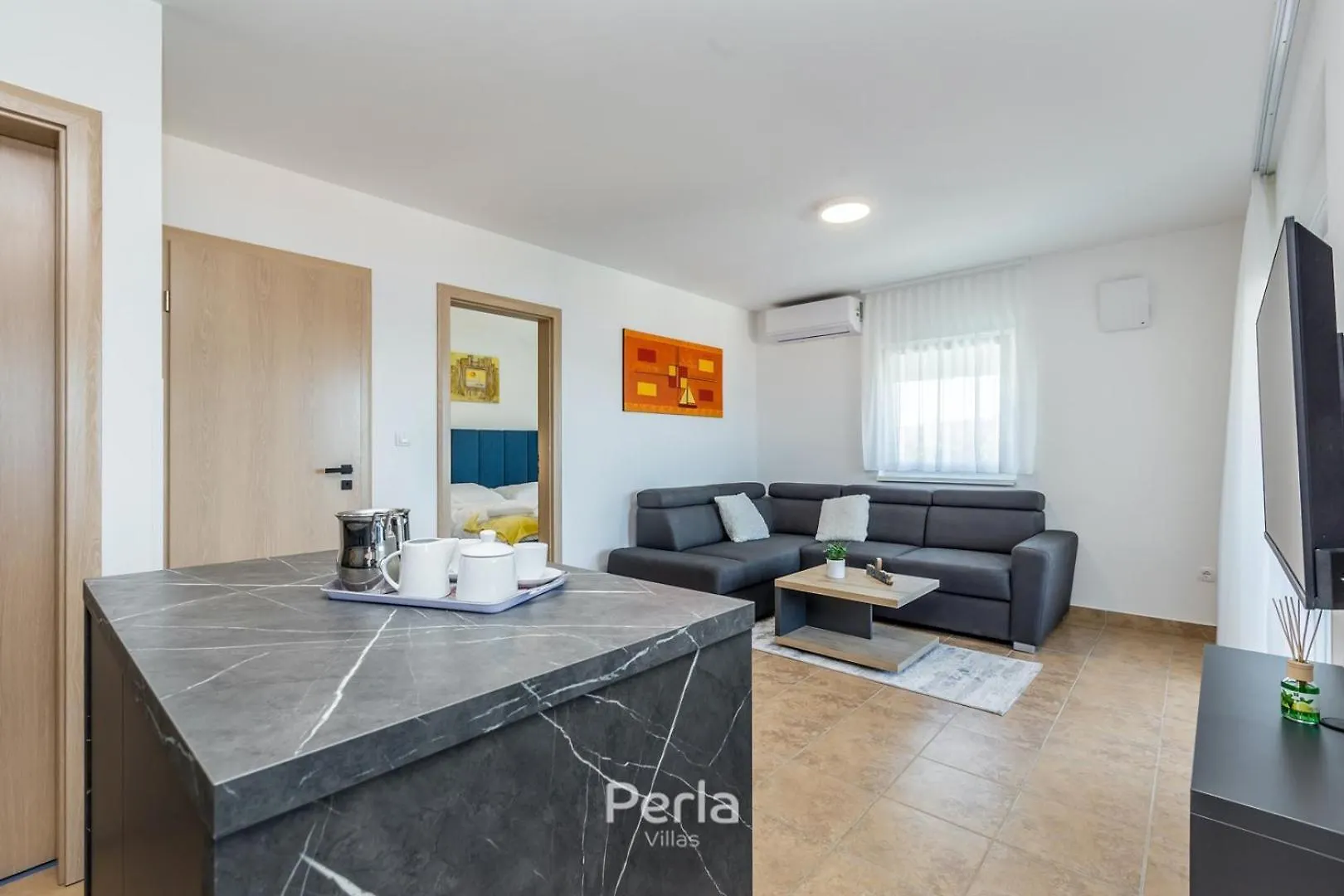 House Capri With Heated Pool And Sea View Hotel Klimno 0*,